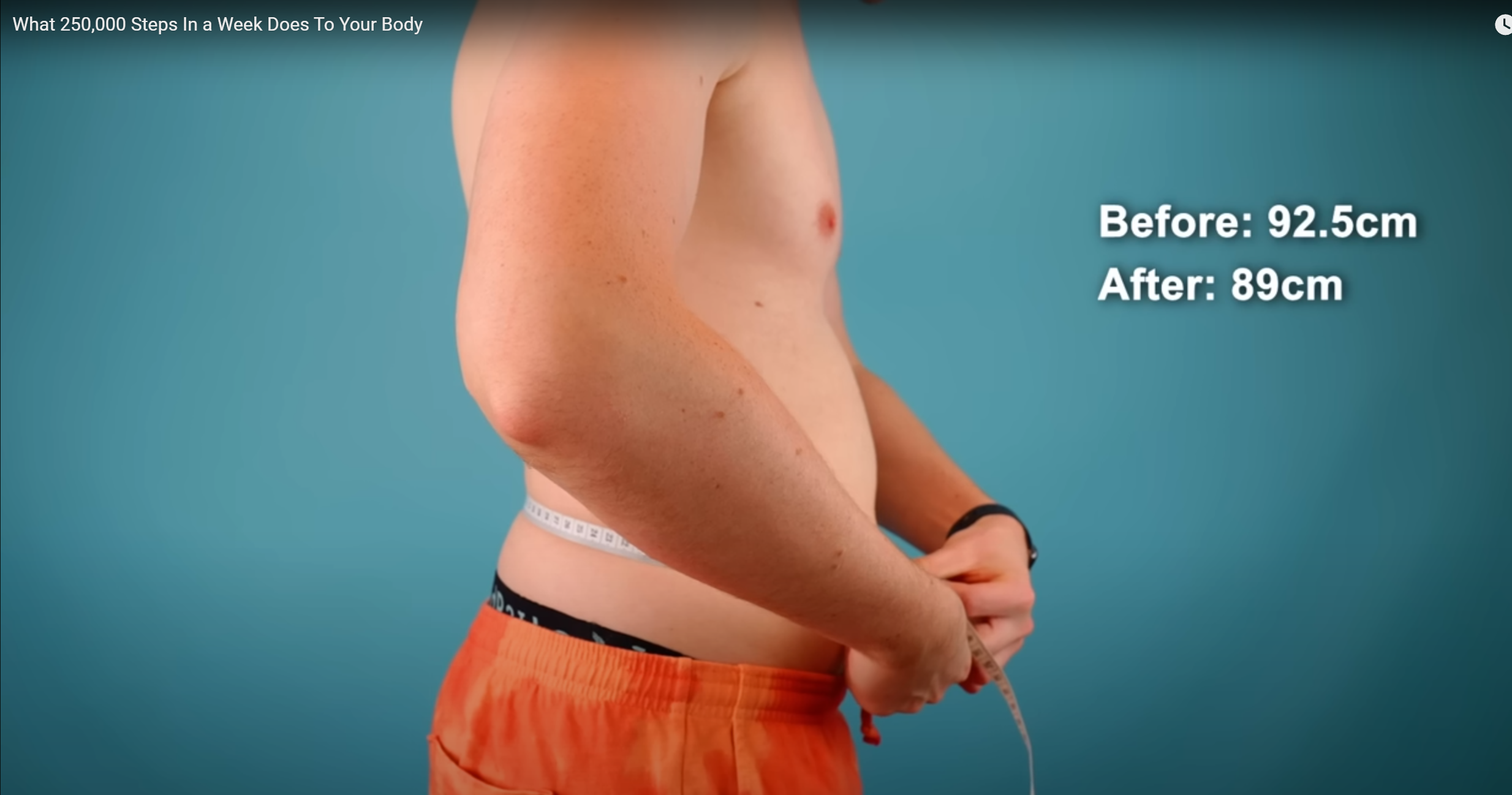 威爾許對比前後照片,身形變得收身結實