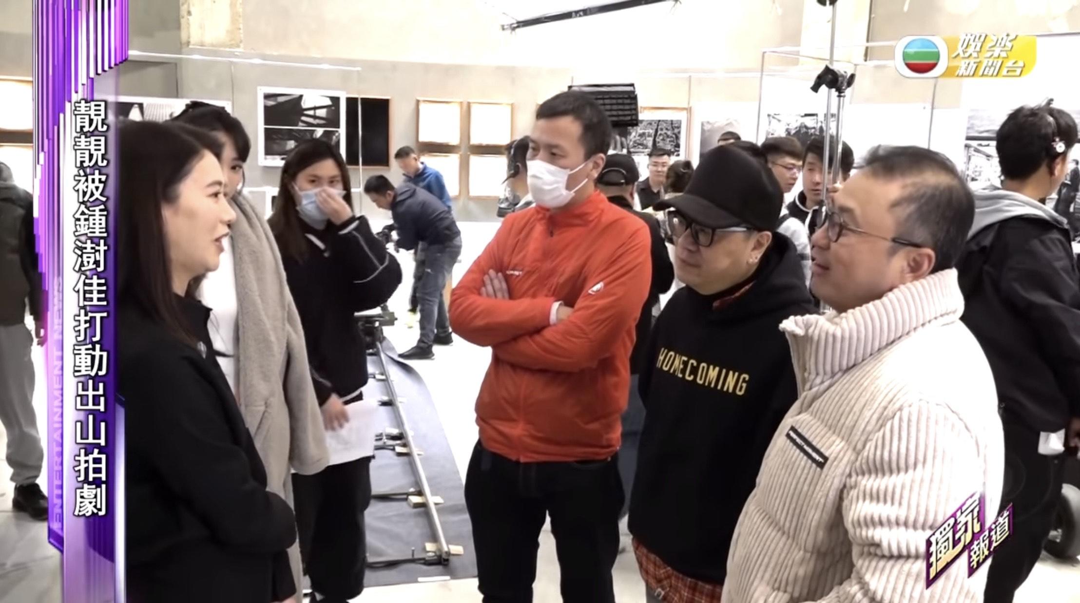 袁詠儀表示老公張智霖亦非常支持她回巢。