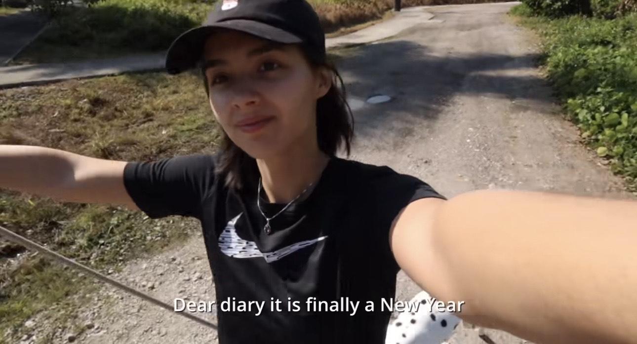 謝嘉怡分享自己的日常生活點滴。