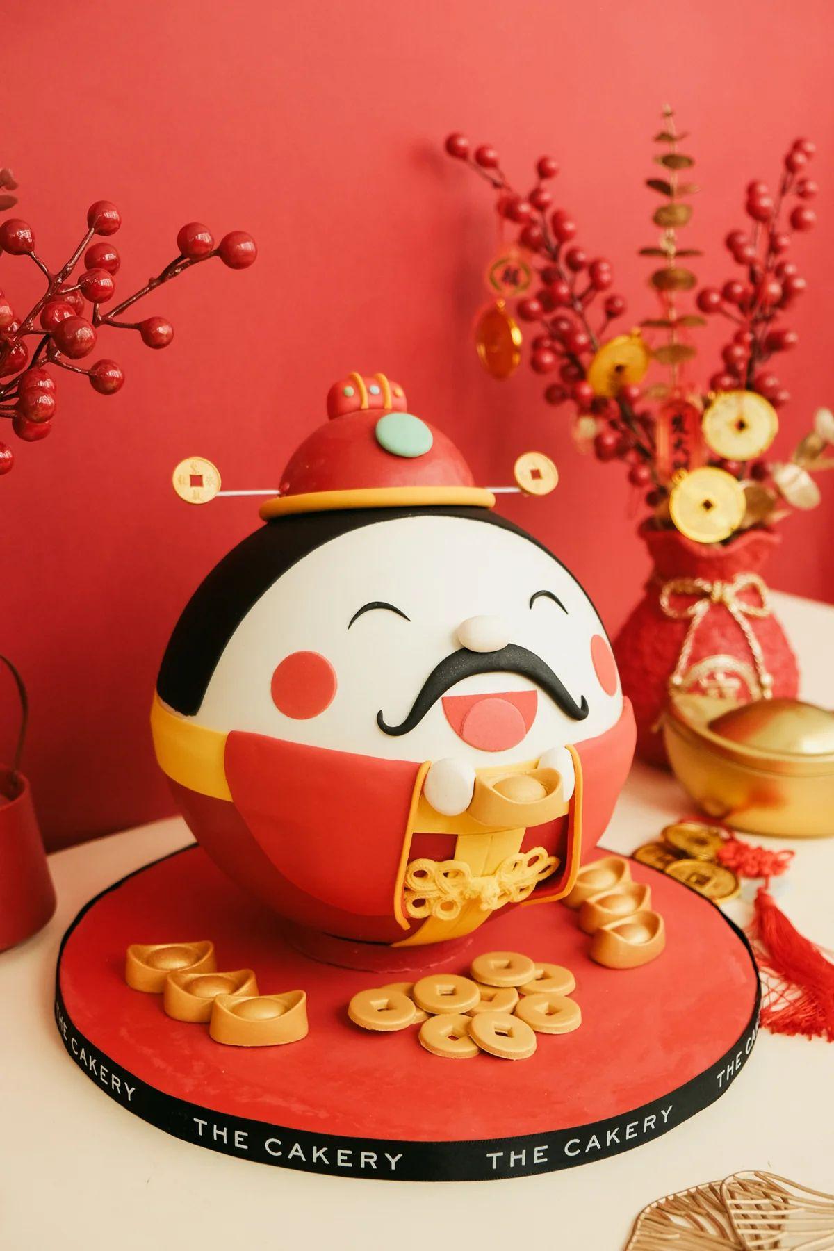 財神敲敲蛋糕 $1,388 需提前七天預訂
