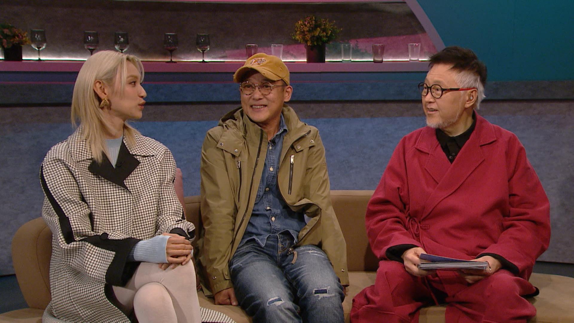 賀歲片《臨時決鬥》導演麥啟光和演員王丹妮上《爆谷一周》做嘉賓。