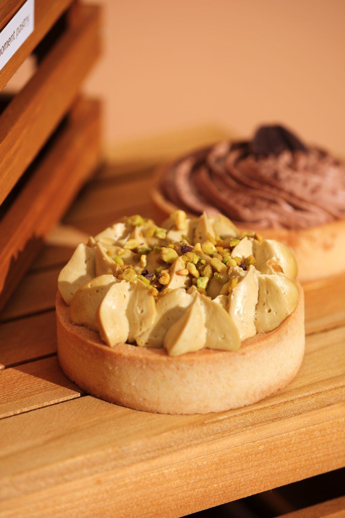 超級開心果撻$50 開心果味達中至強濃度,撻底鬆脆。