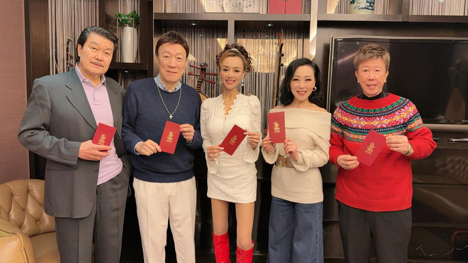 豐富晚宴,尹光都有出席。