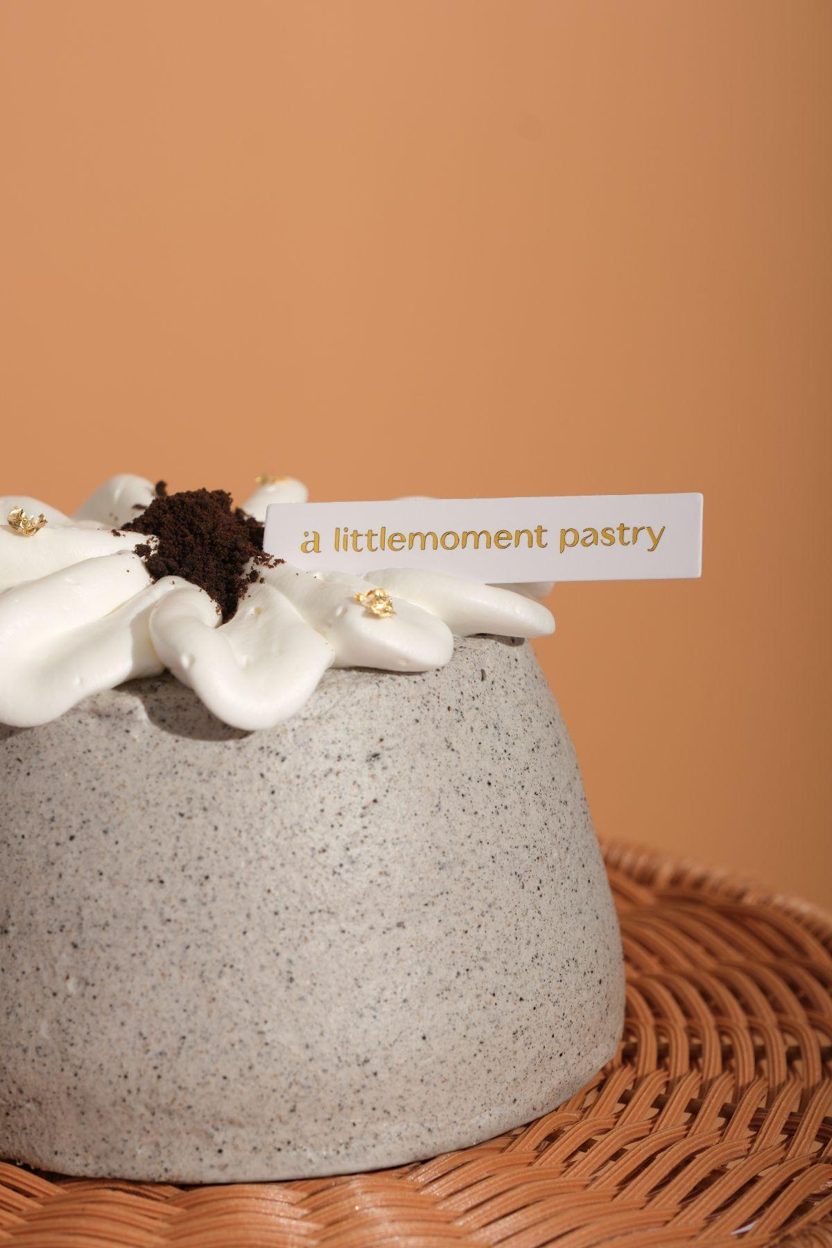 黑芝麻麻糬奶凍蛋糕 $460