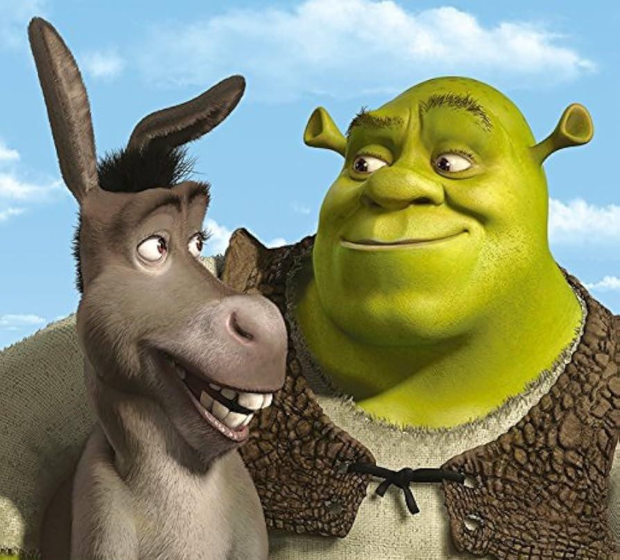 夢工場動畫《史力加》(Shrek)中的重要角色驢仔(Donkey)是主角史力加的拍檔。(網上圖片)