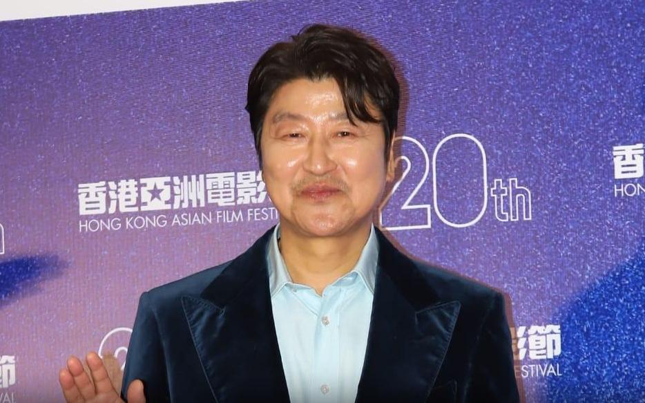 曾主演《上流寄生族》、《逆權司機》的知名演員宋康昊。(資料圖片)