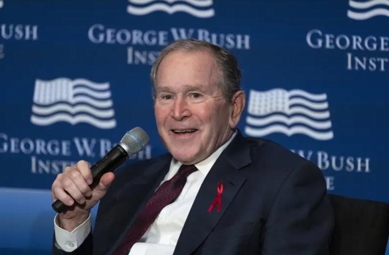 按照慣例,在世的前總統也會出席儀式。(資料圖片)