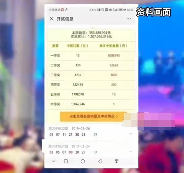 一名員工幸運贏得608萬人民幣。(微博)