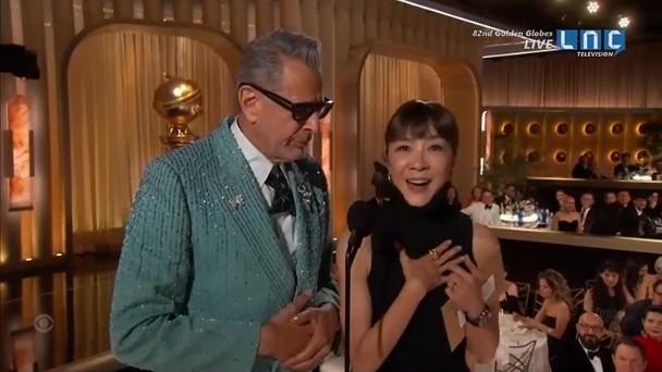 楊紫瓊與《魔法壞女巫》拍檔謝夫高拔林一同任嘉賓。