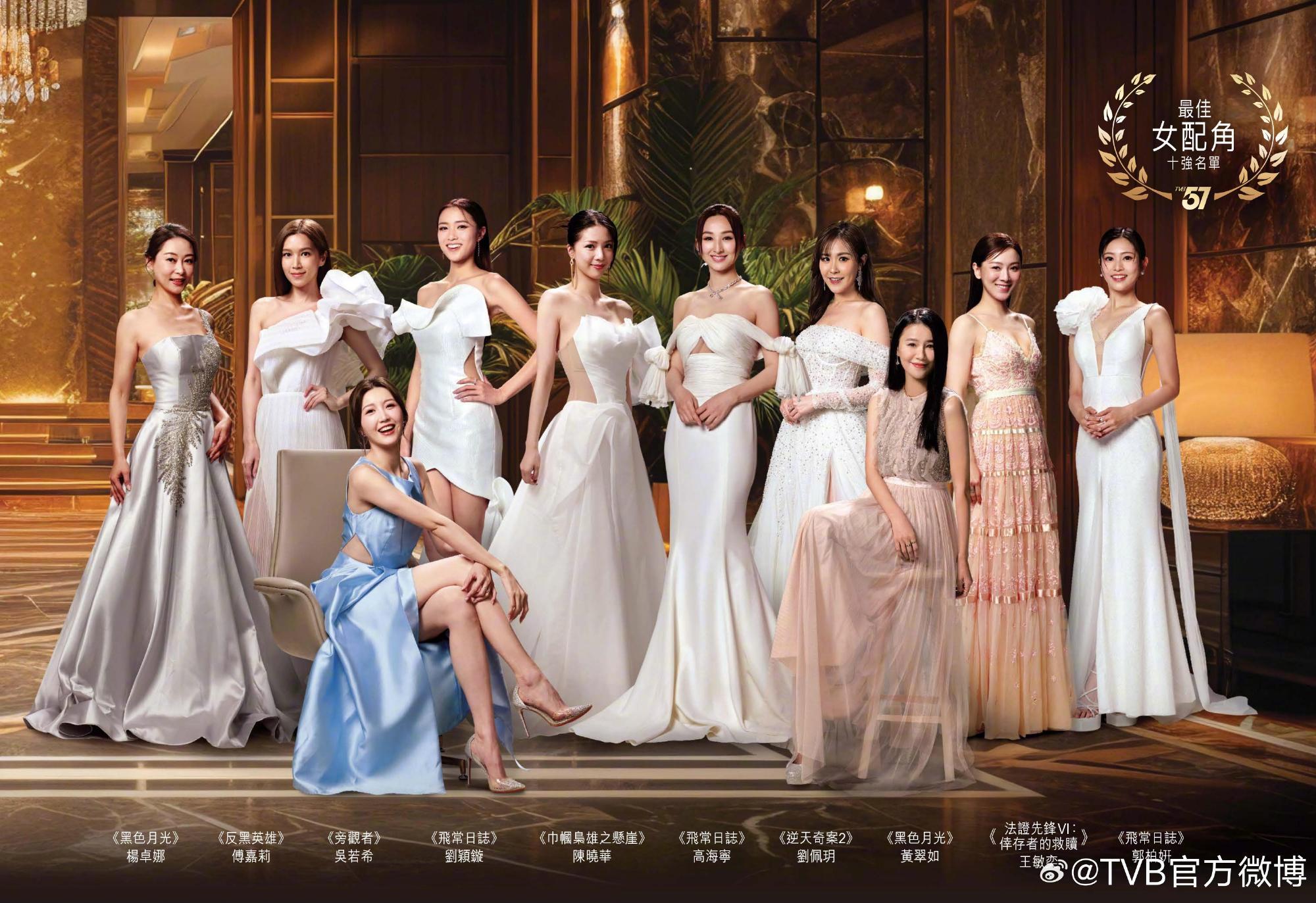 黃翠如在《萬千星輝頒獎禮2024》的場刊照是重用舊照片。