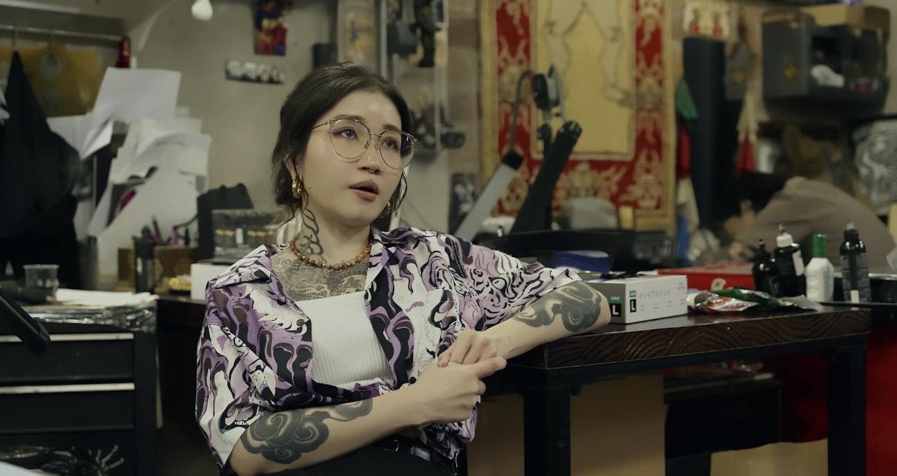 紋身師Hazel表示紋頭像責任重大。