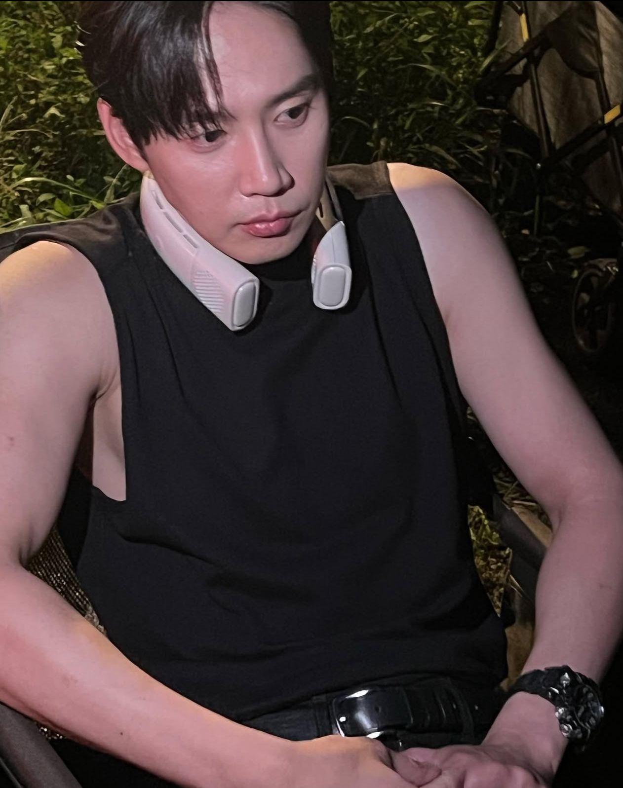 朴成焄在IG貼出AV版《魷魚遊戲》鬧出風波。