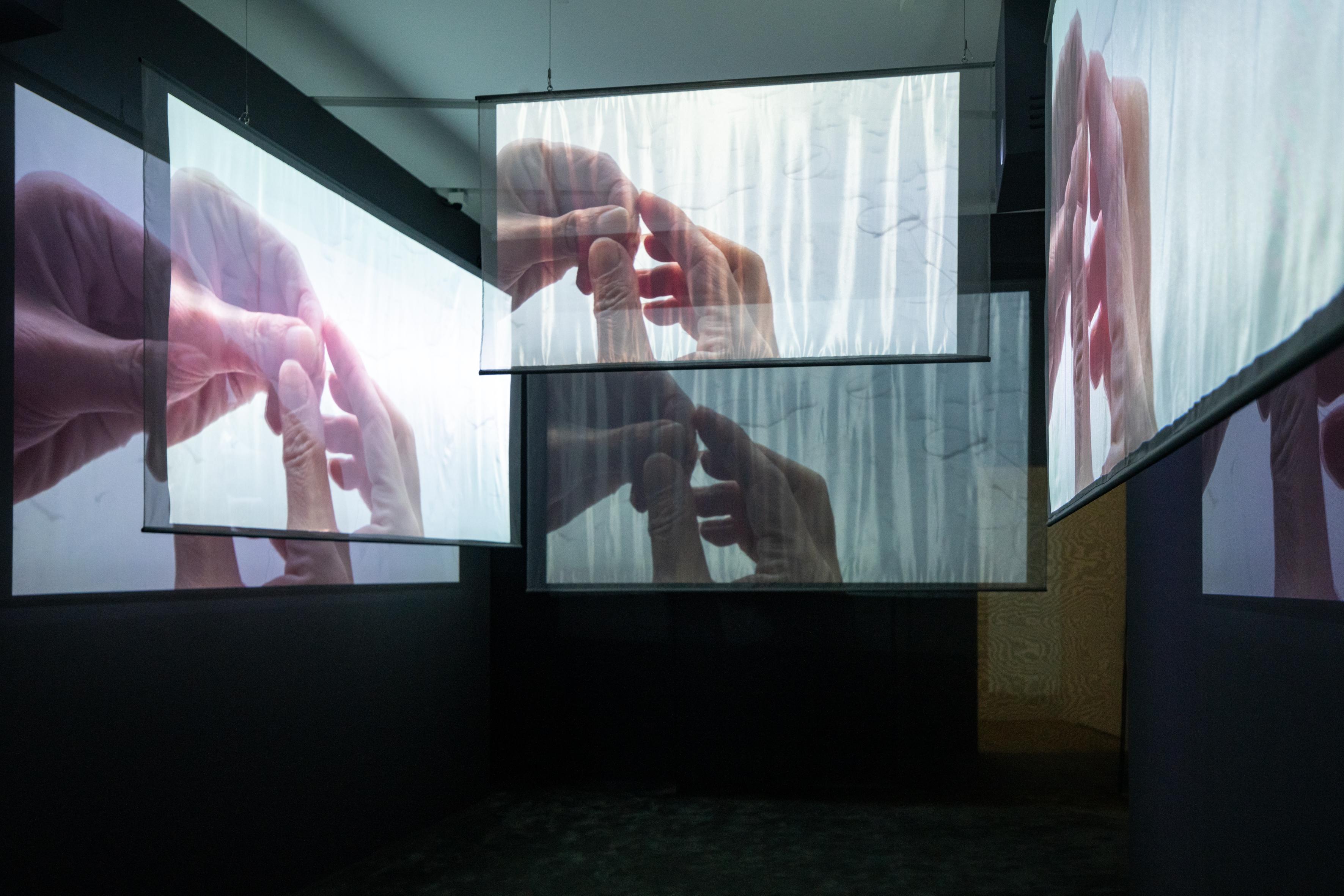 錄像裝置作品《放逐志異》,全片長22分50秒。