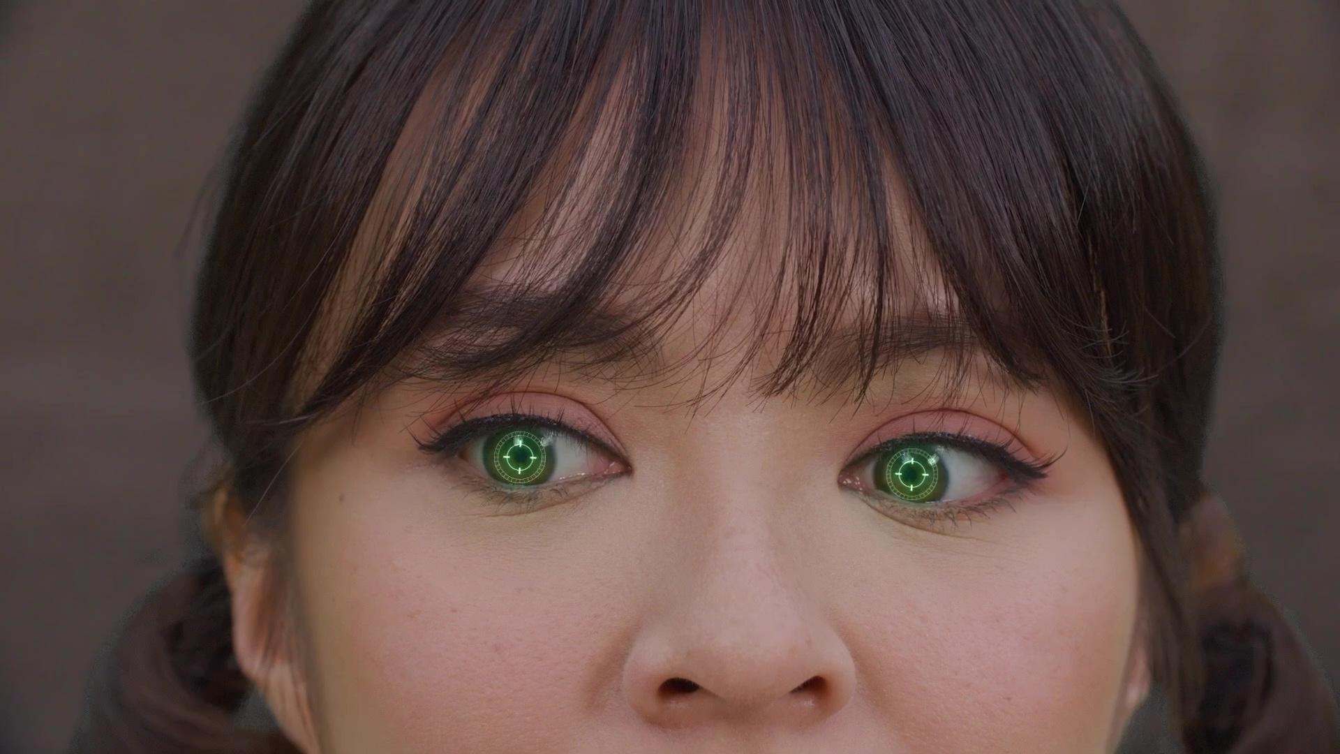 JW化身《魷魚遊戲》的木頭人孖辮公仔。