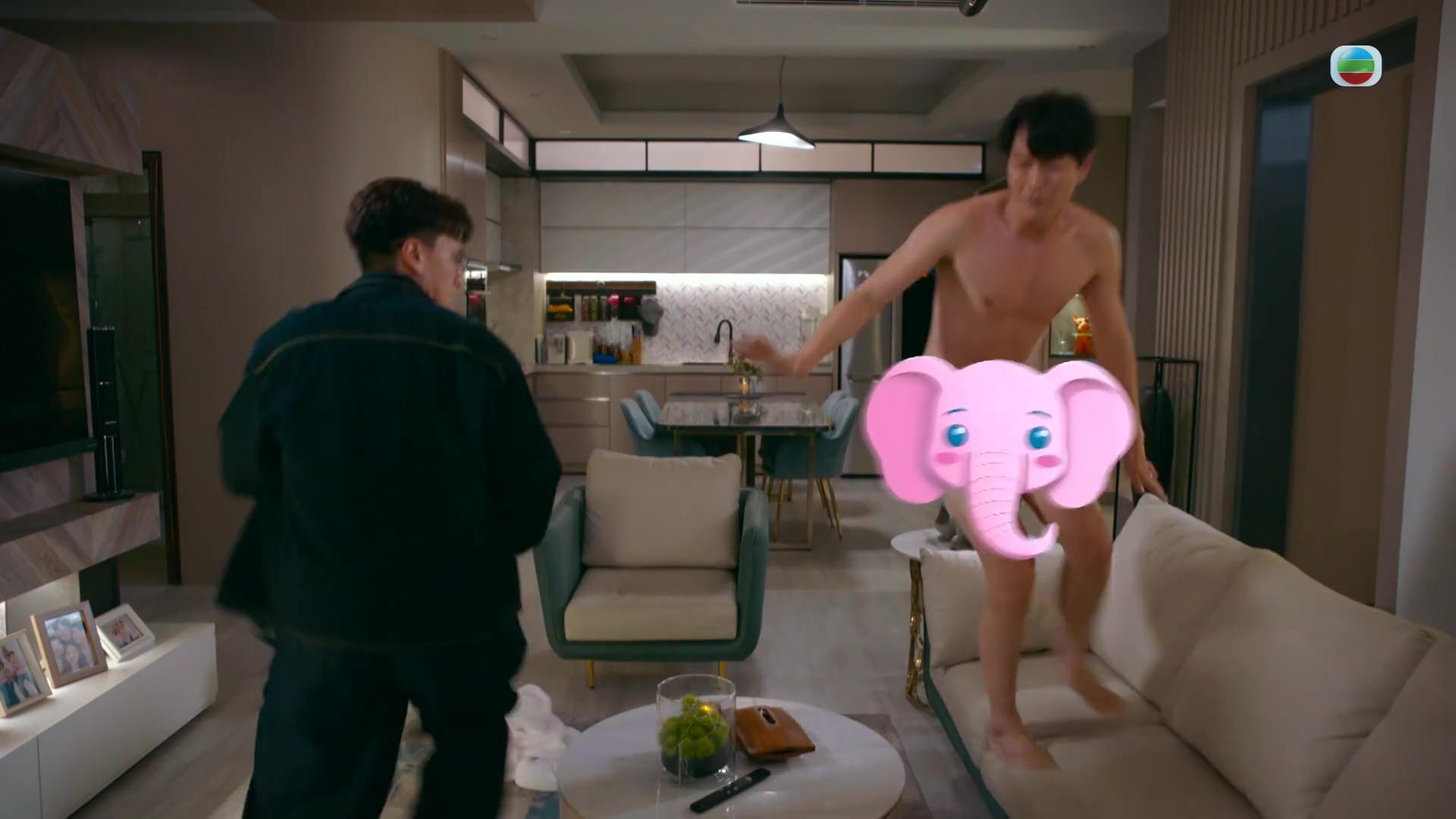 阿蕭呢一幕好貼題,係咁搏命奔跑。