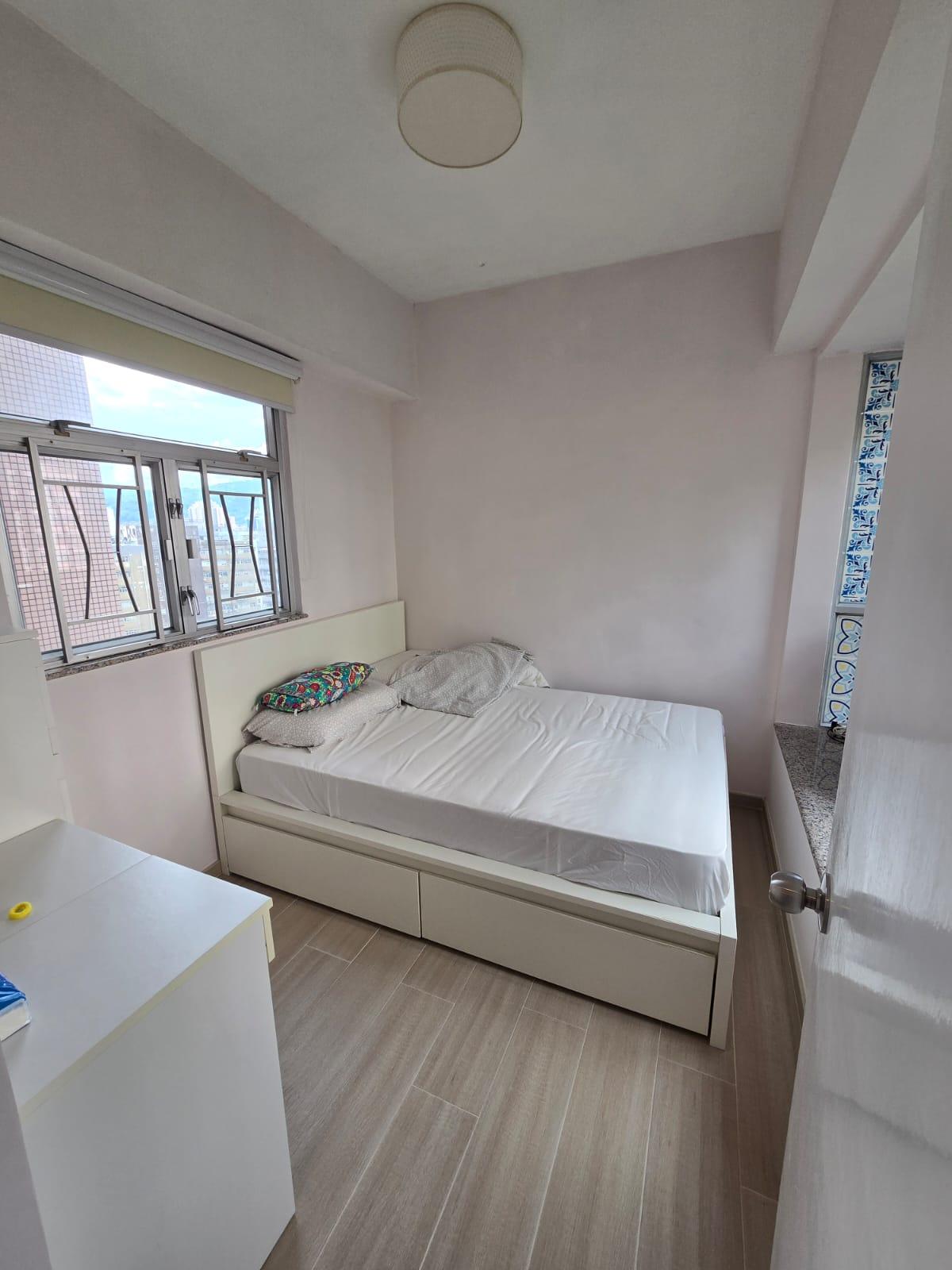 嘉翠園中高層A室,實用面積約465方呎,原則兩房間隔。(代理提供)