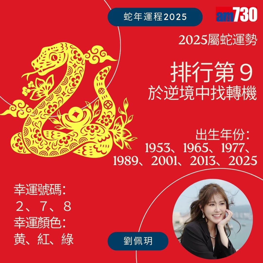 七師傅2025|蛇年12生肖運程排行榜 - 蛇排行第9