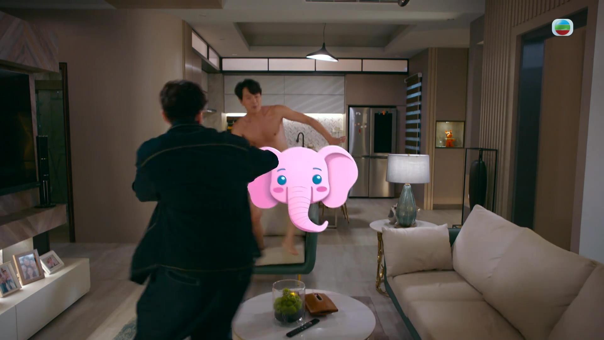 阿蕭呢一幕好貼題,係咁搏命奔跑。