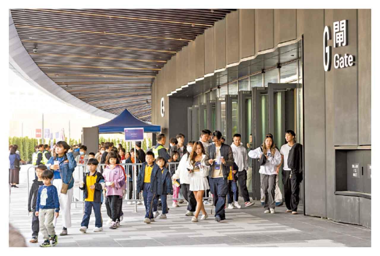 啟德主場館首場測試賽