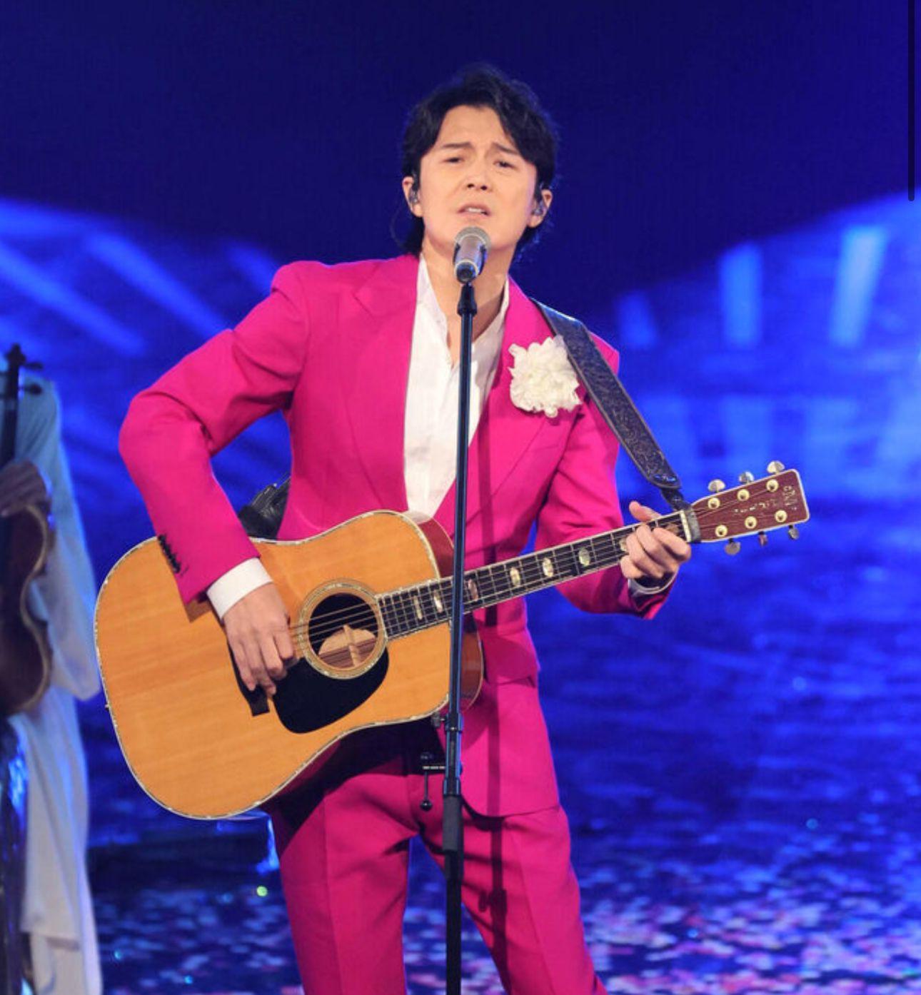 福山雅治已連續5年為白組唱壓軸,超越SMAP當年創下的4年紀錄。