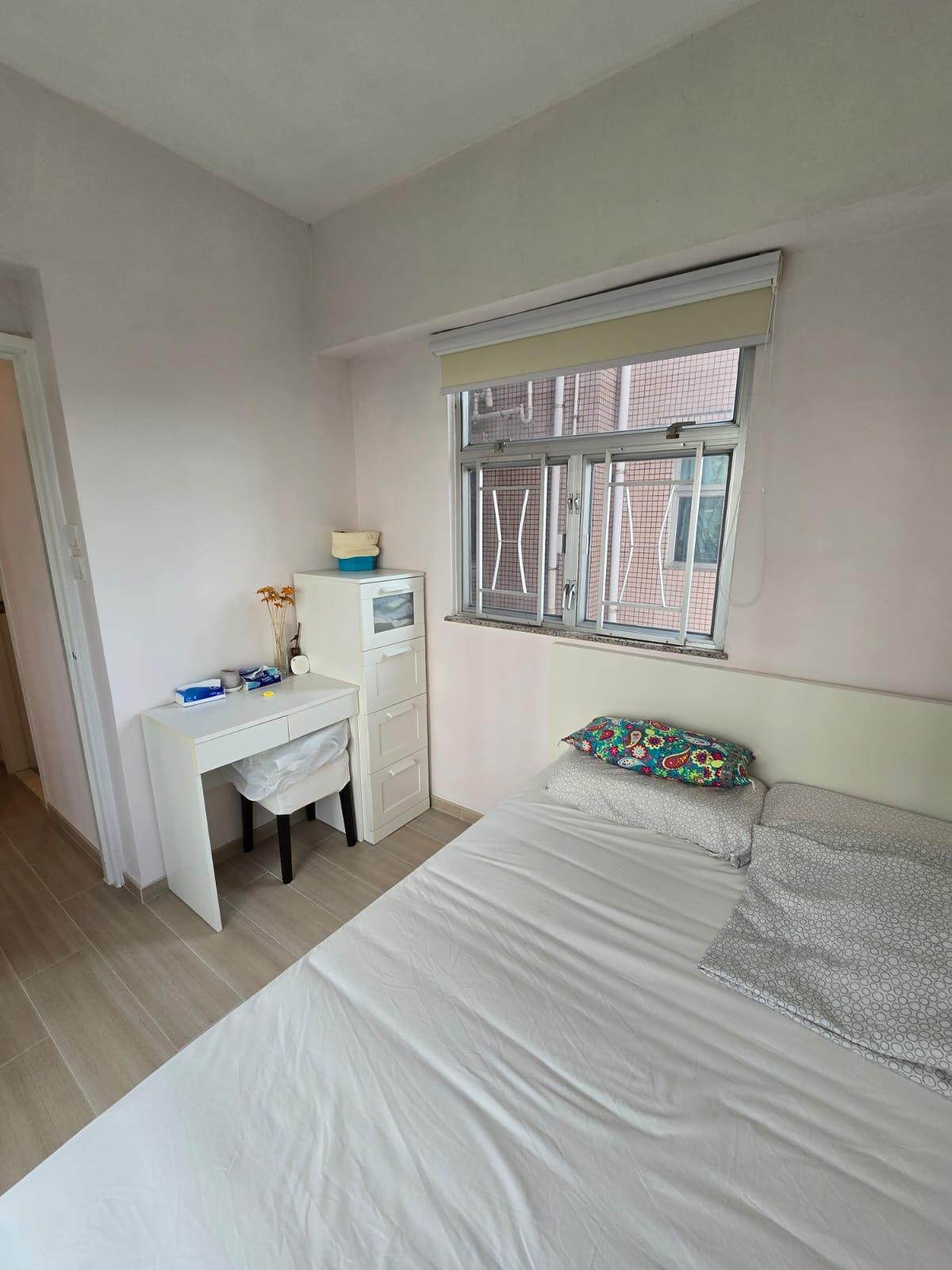 嘉翠園中高層A室,實用面積約465方呎,原則兩房間隔。(代理提供)