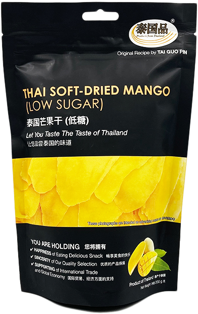 原產泰國,選用泰國當季成熟芒果,果肉鮮甜濃郁,保留芒果原始香氣與天然甜味,不添加人工色素與防腐劑。
