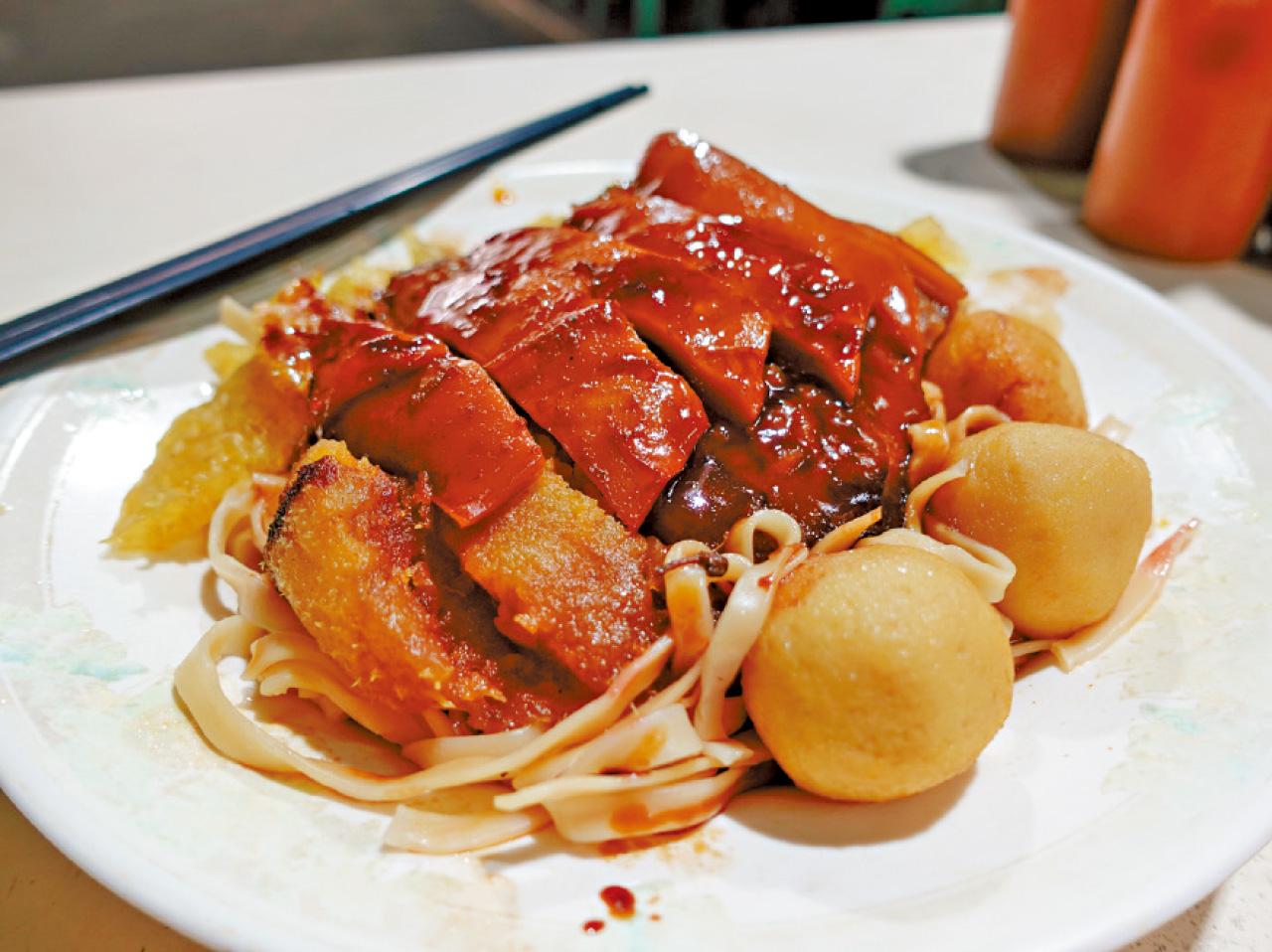 合興粥麵飯 四餸車仔麵