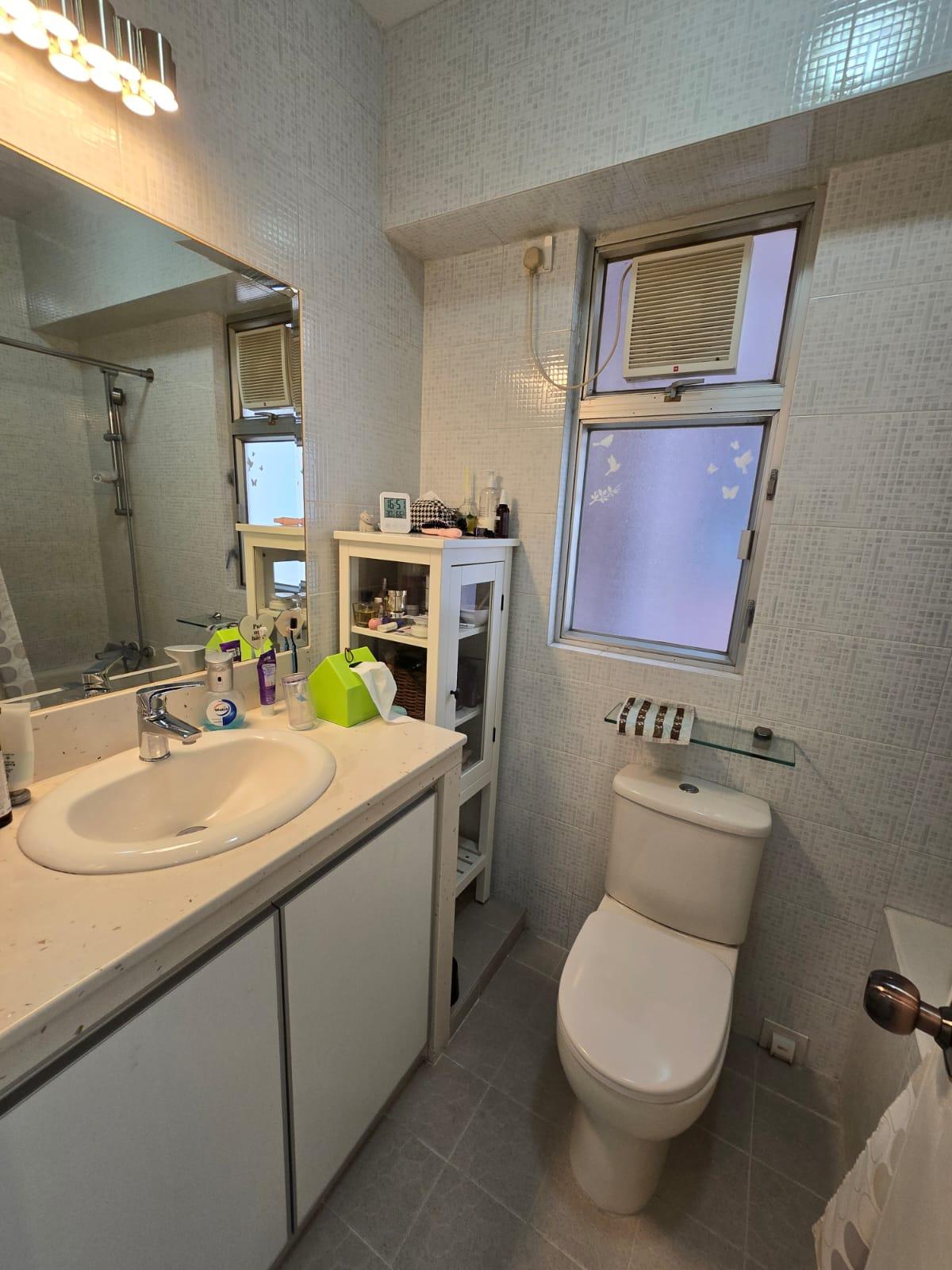 嘉翠園中高層A室,實用面積約465方呎,原則兩房間隔。(代理提供)