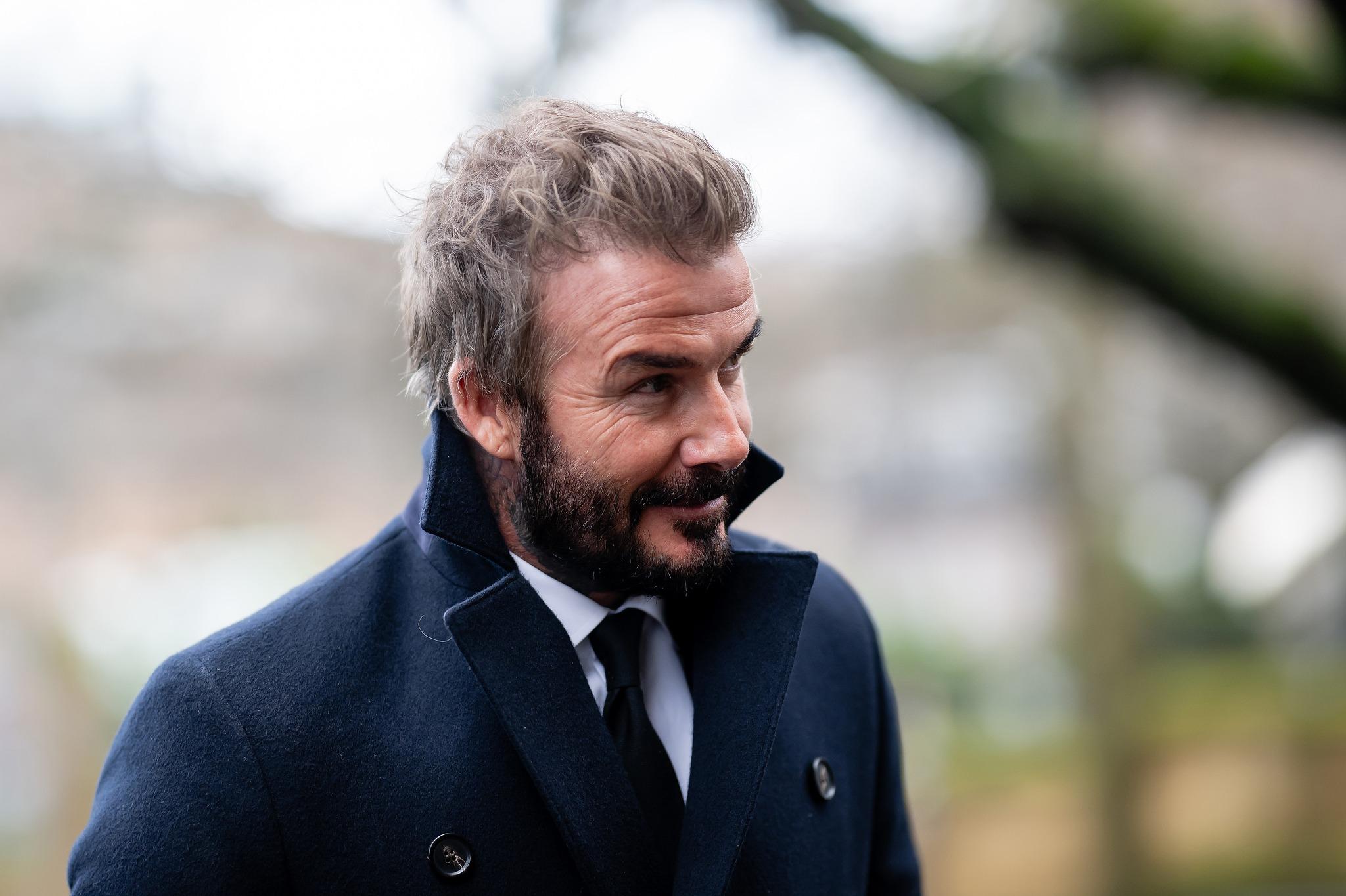 曼聯名宿碧咸來到嘉芙菲斯葬禮送別。(曼聯圖片)