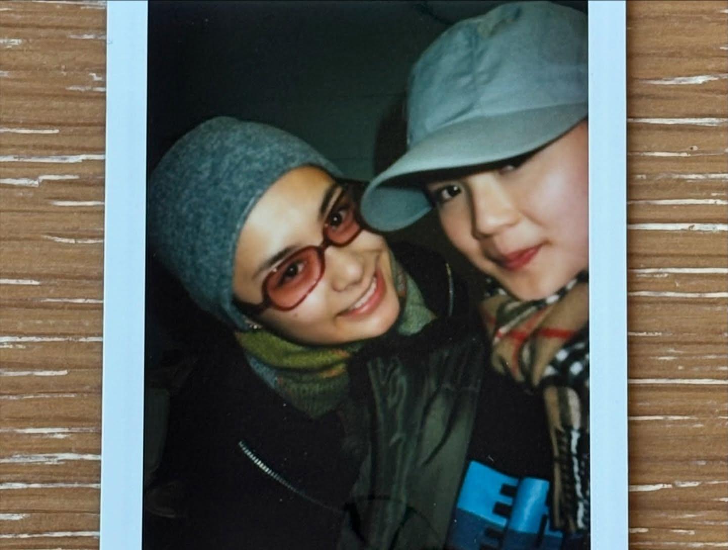 阿嬌、阿Sa未出道時的樣子。