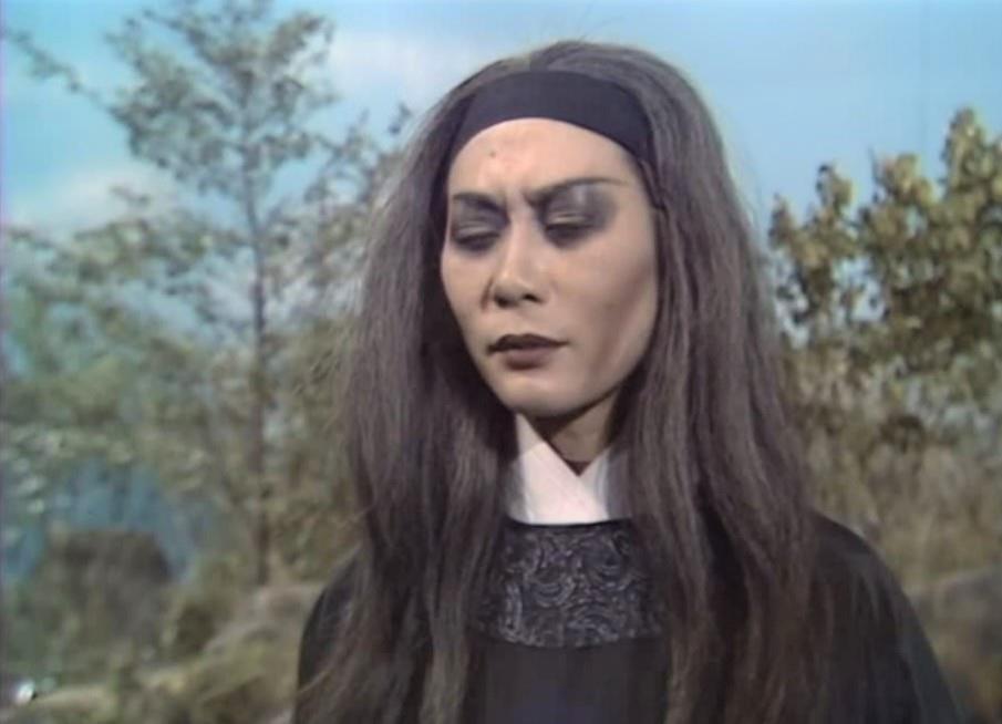 黃文慧在TVB經典劇《射鵰英雄傳》中飾演反派角色「梅超風」。