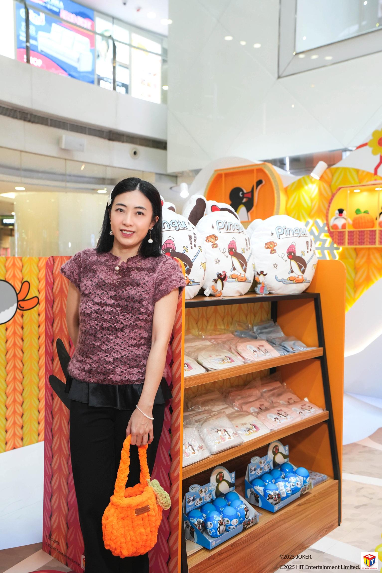 甘比於「Pingu期間限定店」揀選精品。