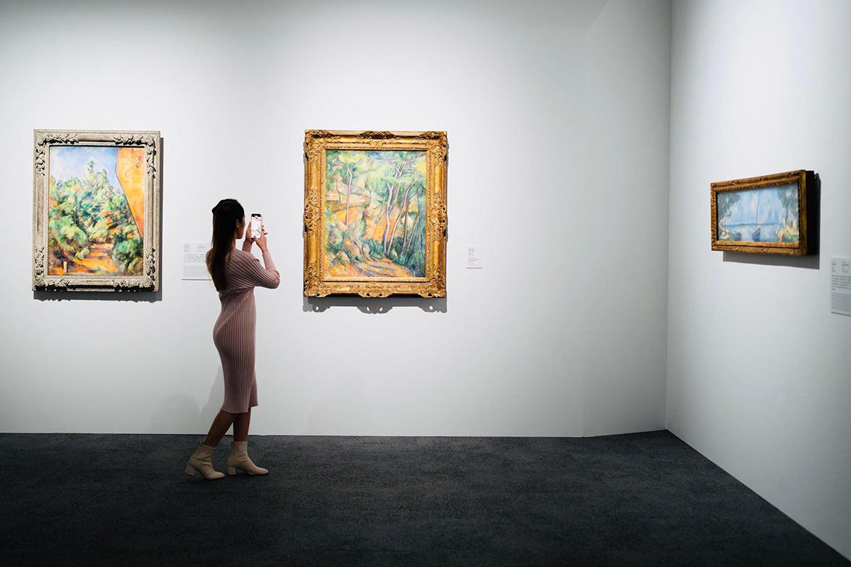 香港藝術館明日起舉行「塞尚和雷諾阿的世界——法國橘園美術館及奧賽博物館珍藏展」。(馬會提供)