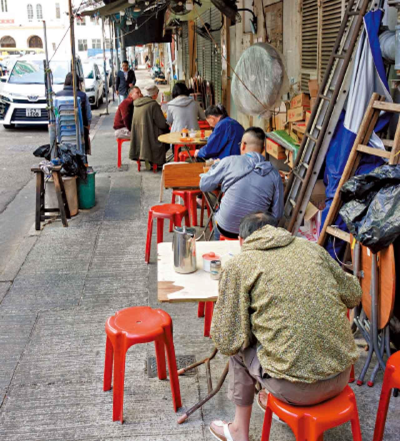 深水埗蘇記茶檔