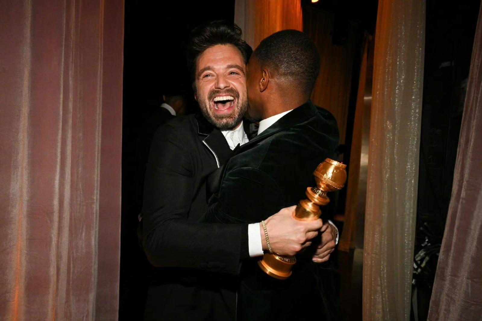 「飛隼」安東尼麥奇向出爐影帝沙巴遜史丹肉緊送抱。