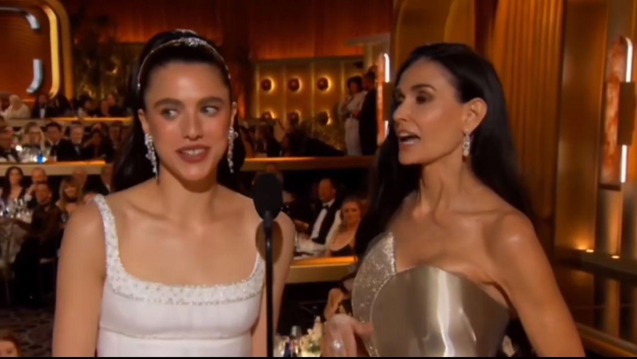 金球大會安排《完美物質》兩位女主角重聚。