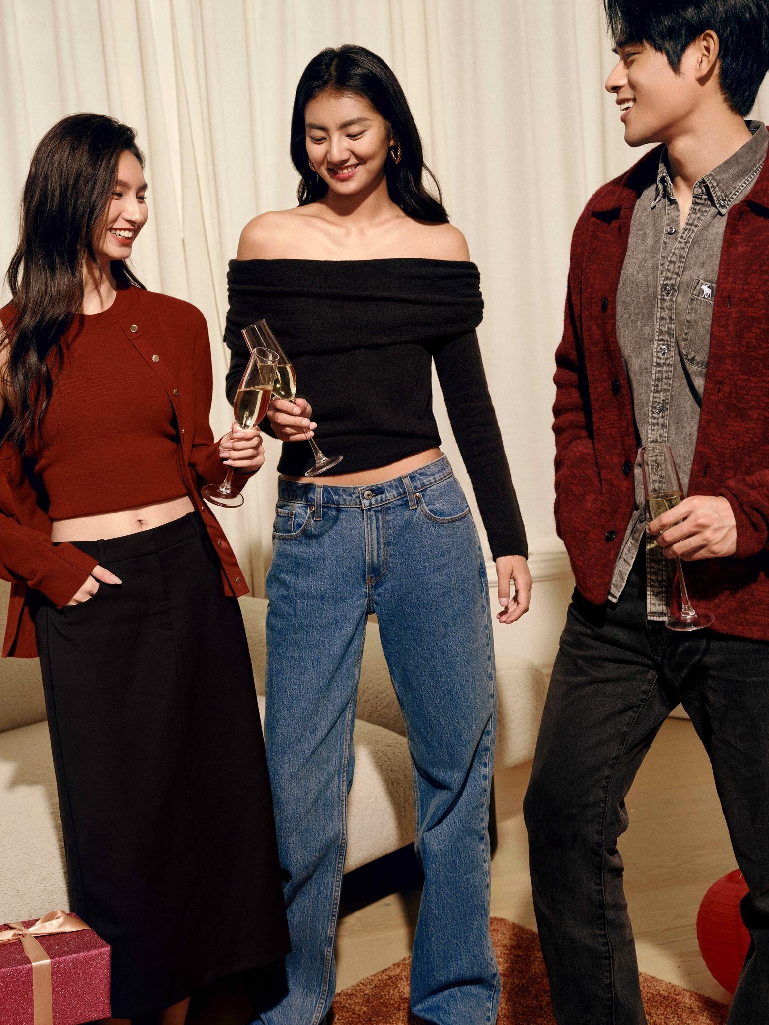 蛇年新年穿搭|Abercrombie & Fitch 新年系列