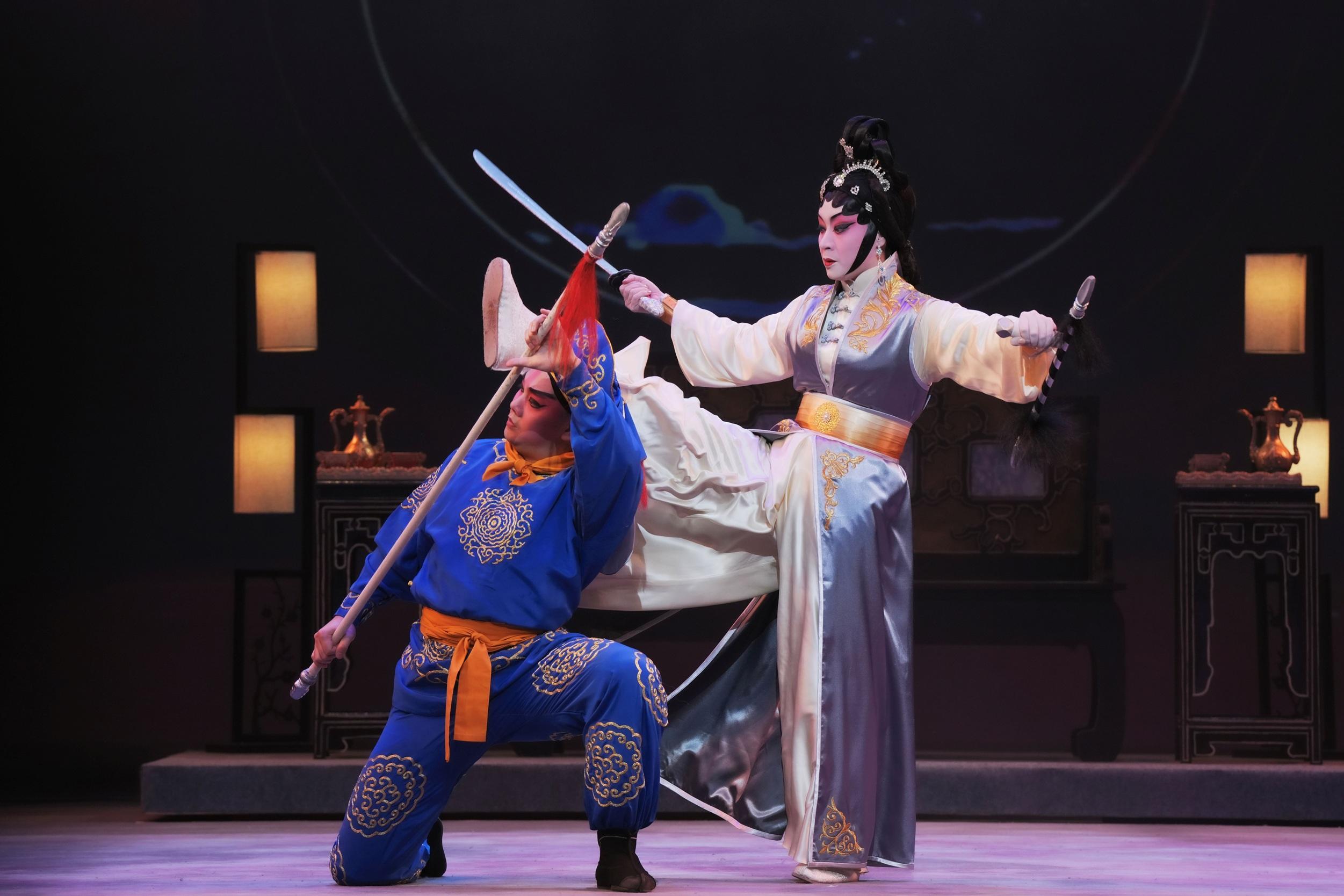 梁燕飛演《劍膽紅袖除奸宦》。