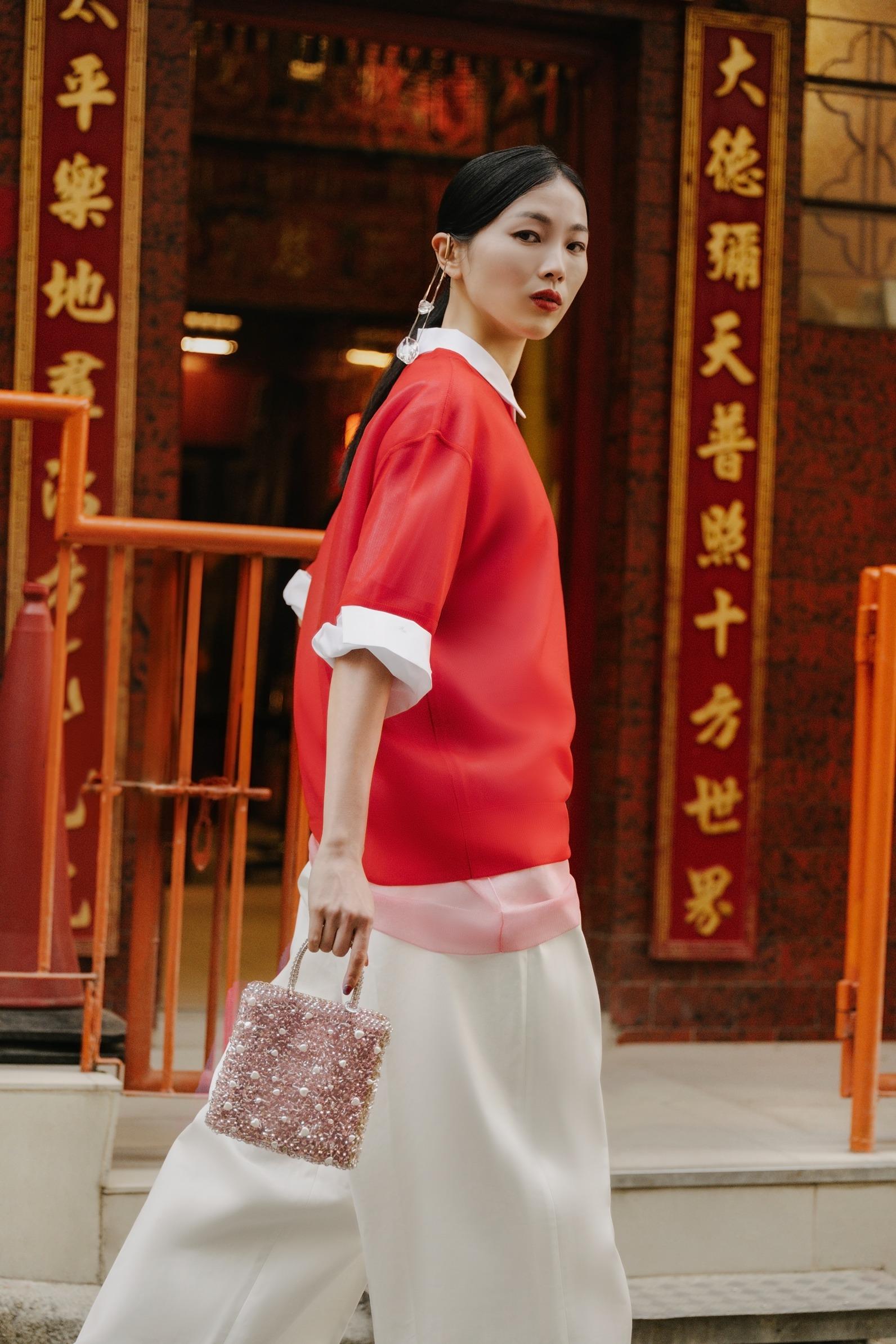 蛇年新年穿搭|ANTEPRIMA Camiceria Perline Shirt $3,995