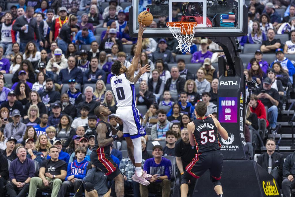 帝王雙加時以123:118擊敗熱火。(美聯社)