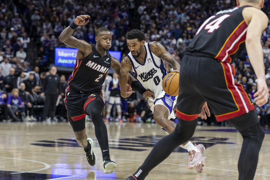 帝王雙加時以123:118擊敗熱火。(美聯社)