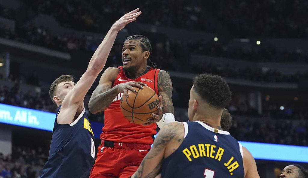 火箭128:108擊敗金塊。(美聯社)