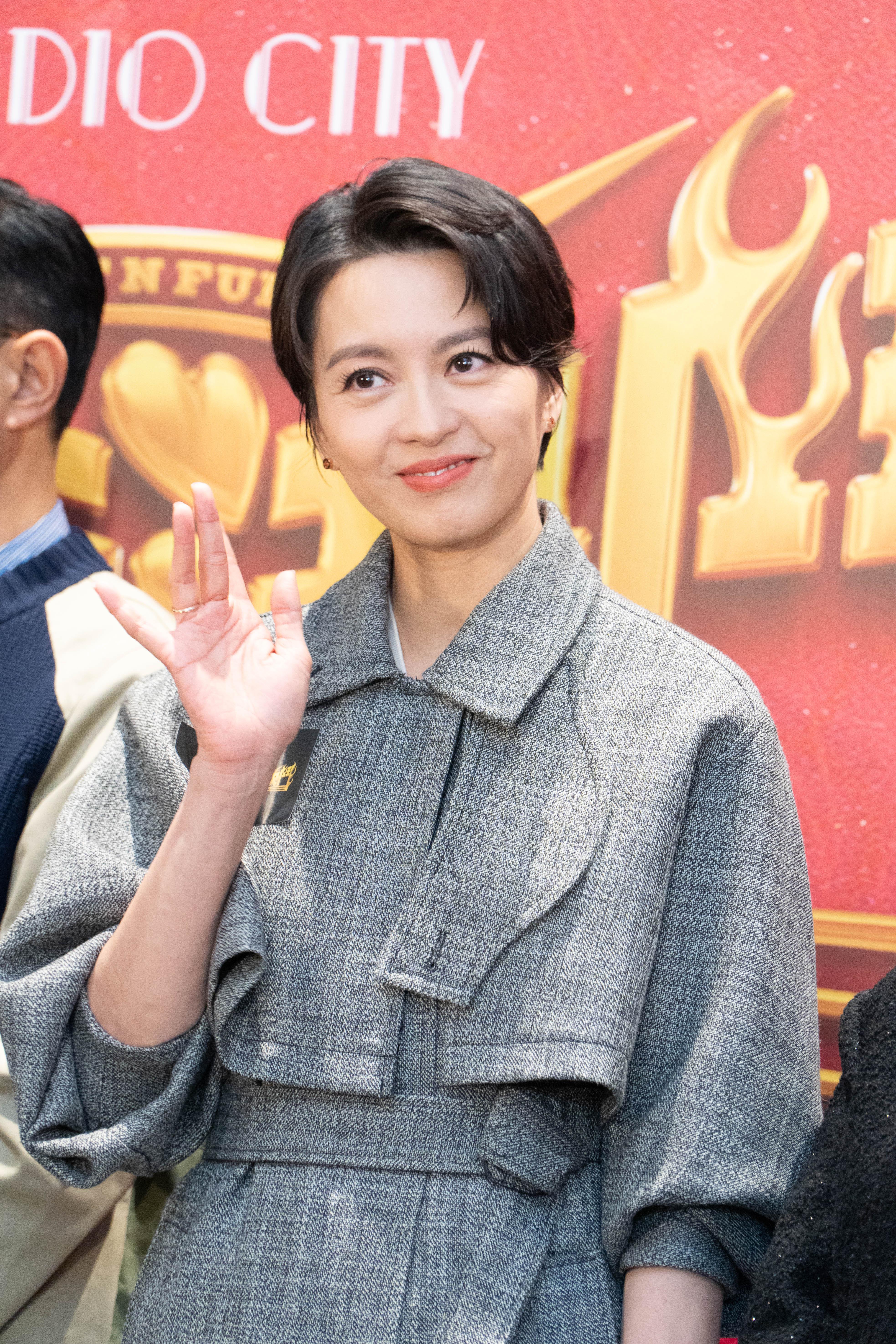 GiGi今次與古天樂飾演夫婦,她大讚對方溫柔,因在片場非常照顧小演員「魚旦妹」。