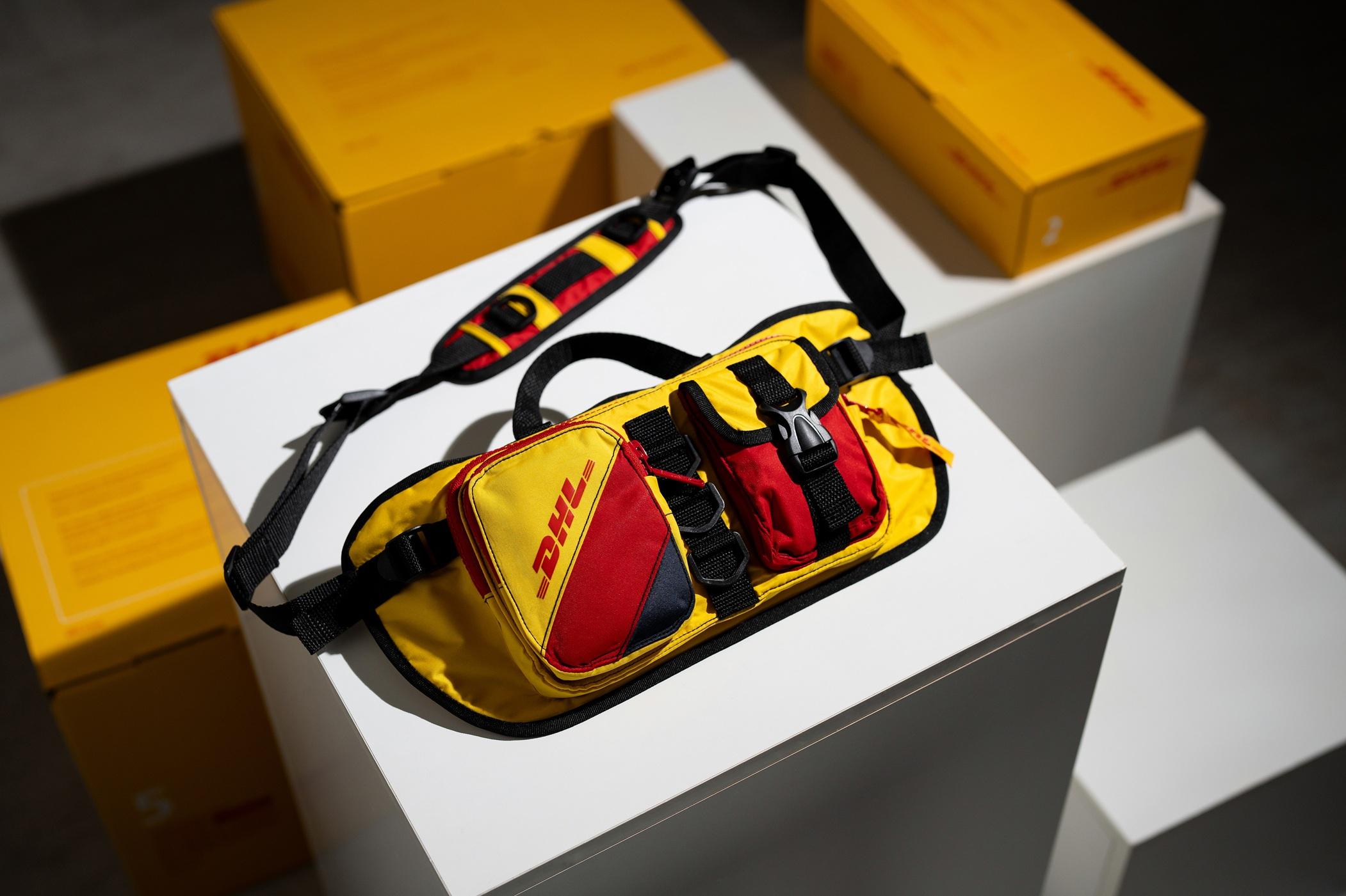 ESG|DHL改造速遞員制服成配飾 辦慈善義賣