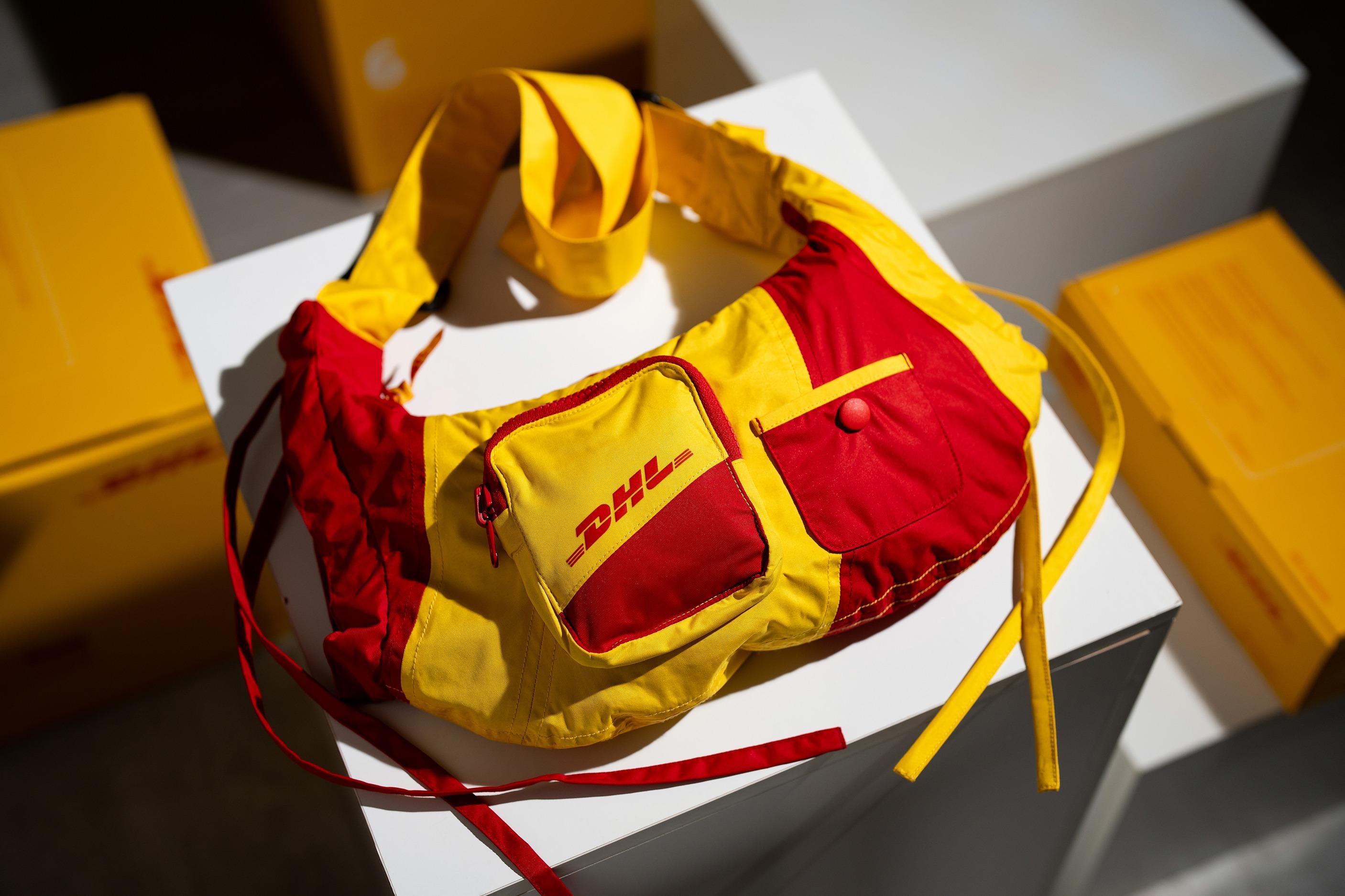 DHL Upcycled Voyager Shoulder Bag $1,980