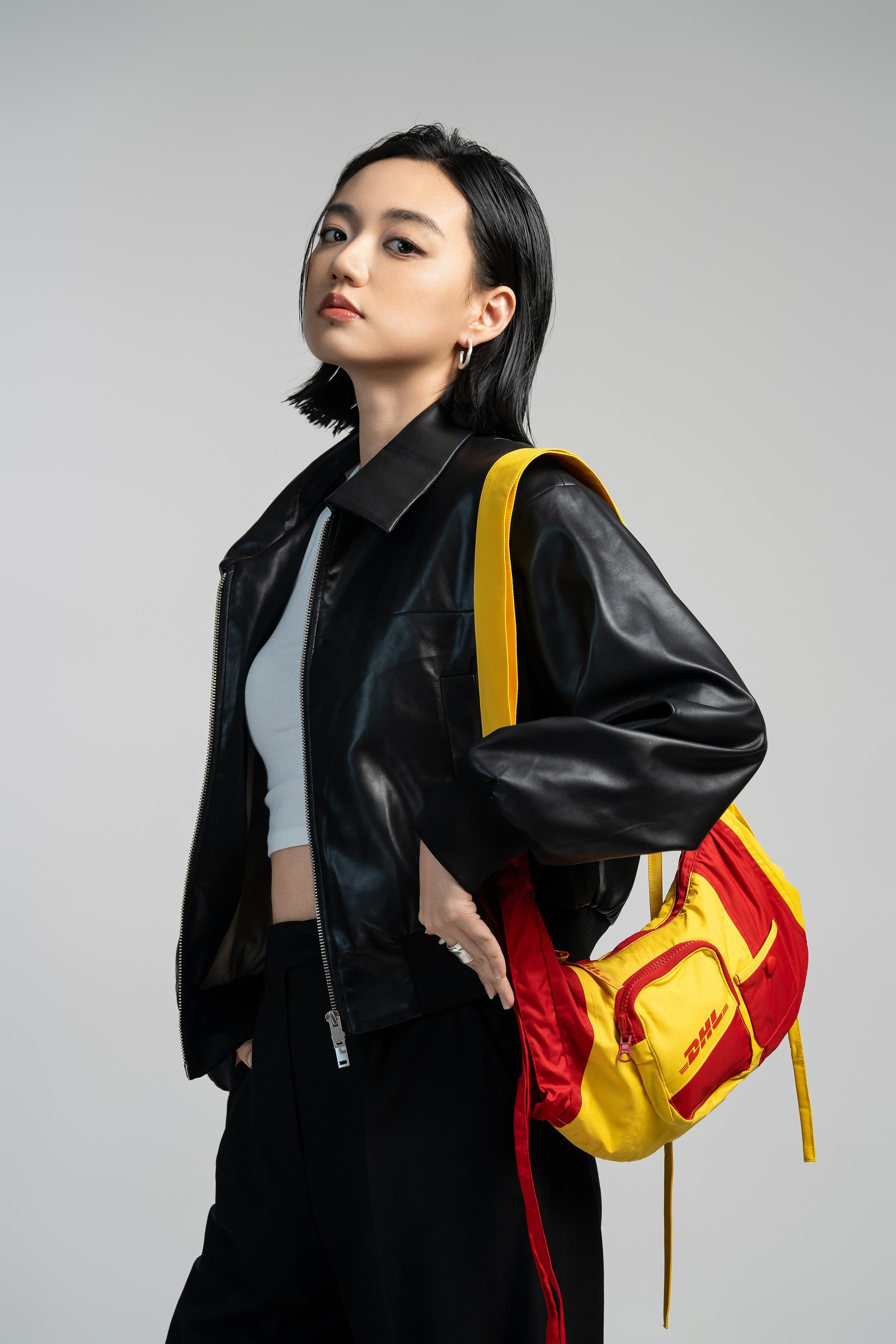 DHL Upcycled Voyager Shoulder Bag $1,980