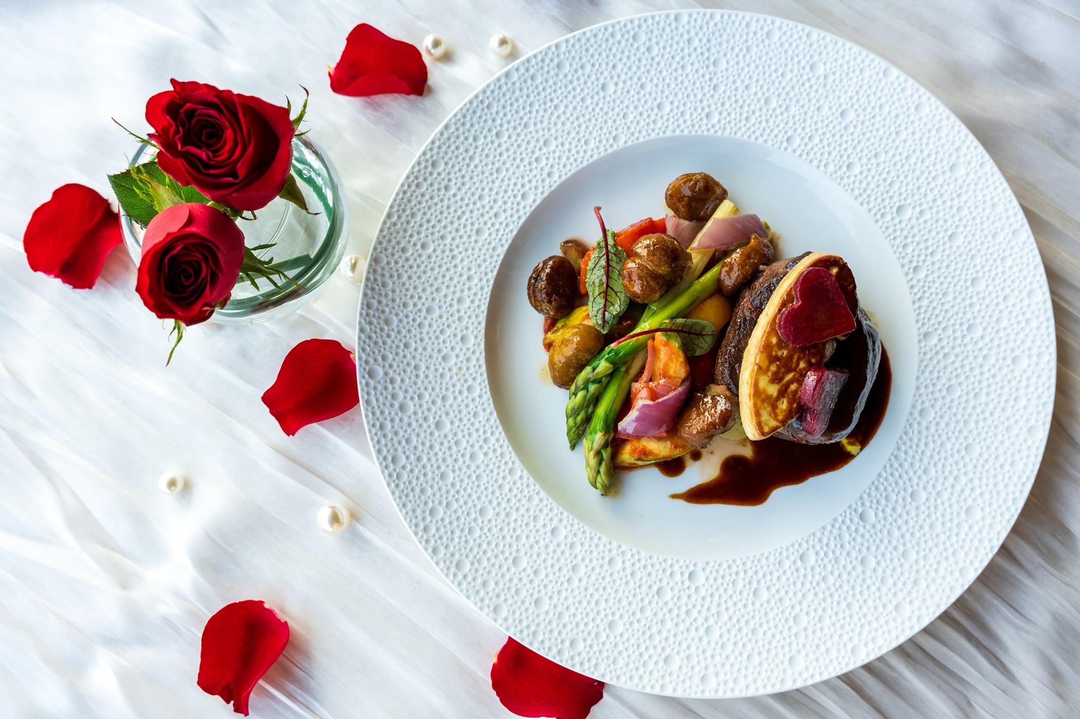 一站式情人節花束及餐飲預購套餐