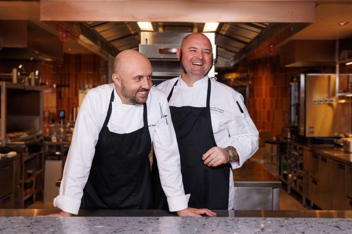 集團西班牙餐廳廚藝總監Edgard Sanuy Barahona 以及行政總廚 Pere Moreno Germès