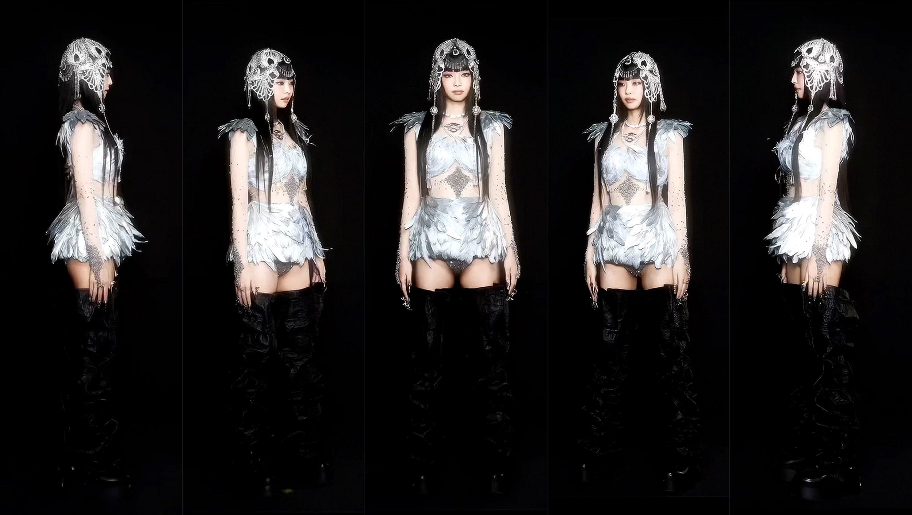 《ZEN》MV其中一個造型圖。