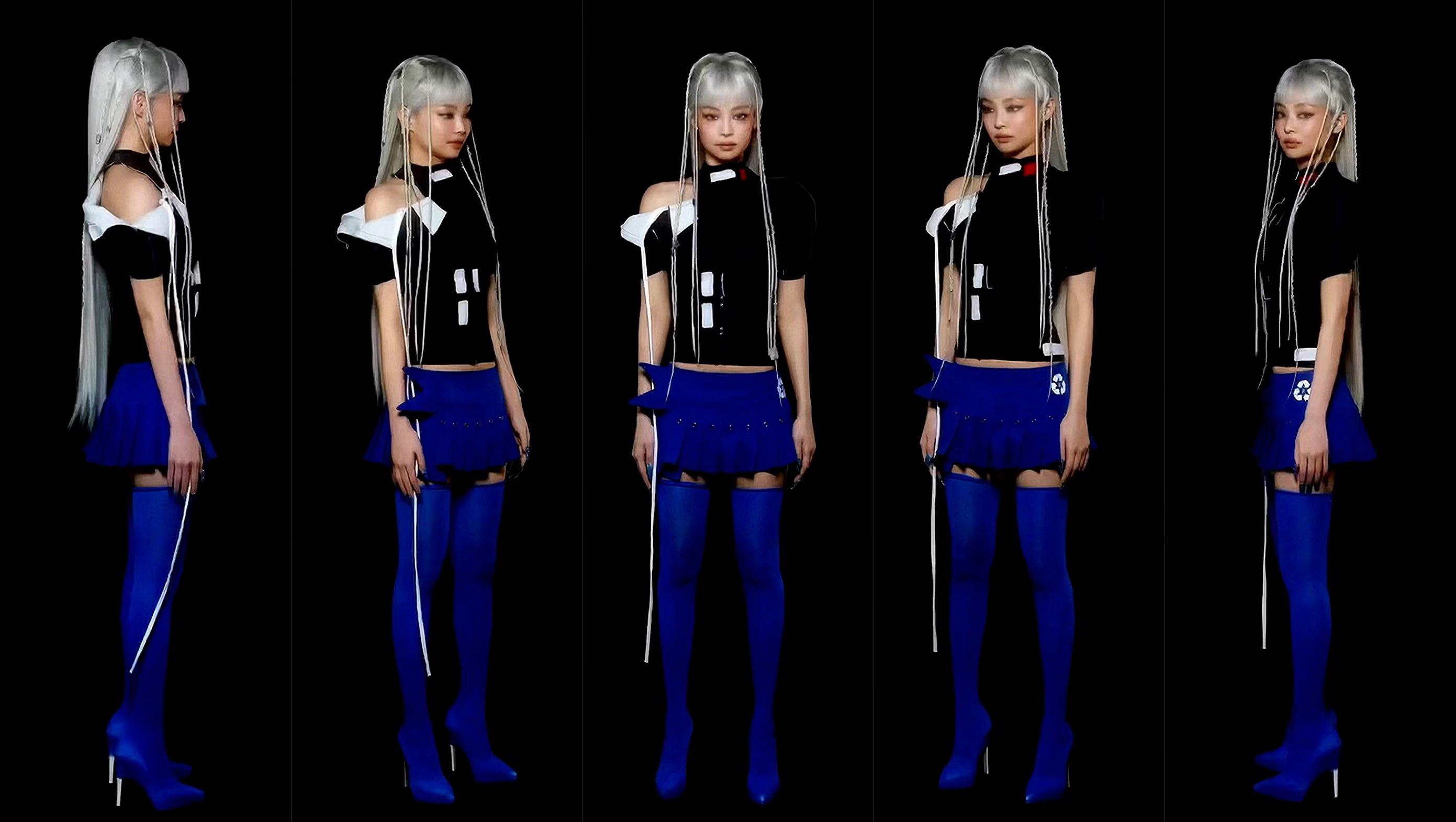 《ZEN》MV其中一個造型圖。